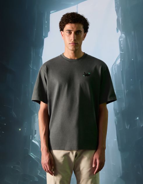 Arcane - T-shirt gris foncé
