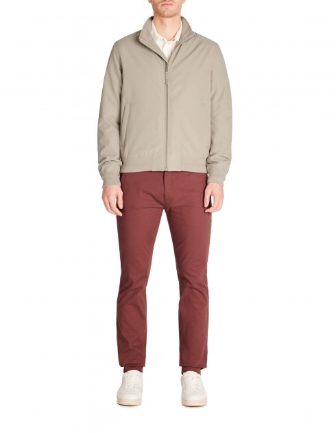 Blouson col montant - beige