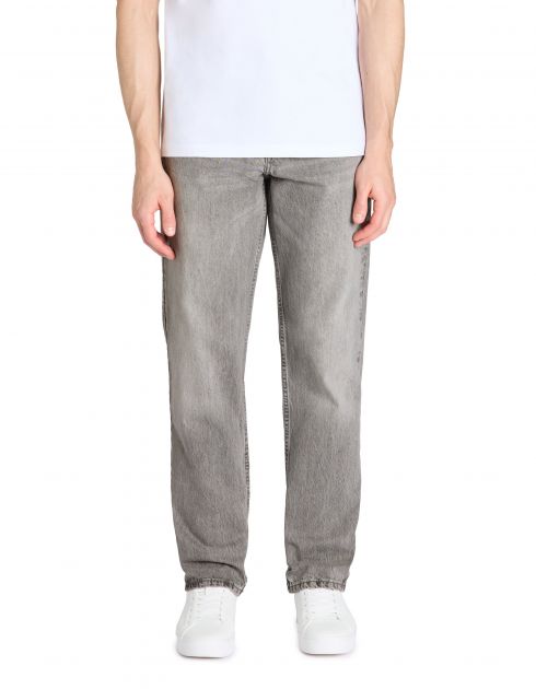 Jean loose 100% coton c75 - gris