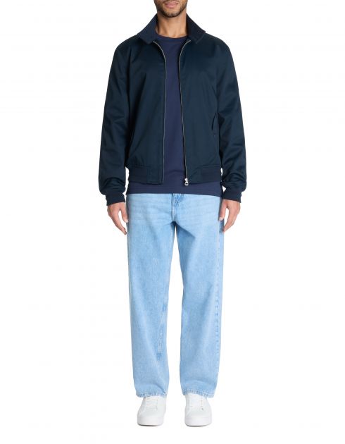 Veste col montant - marine