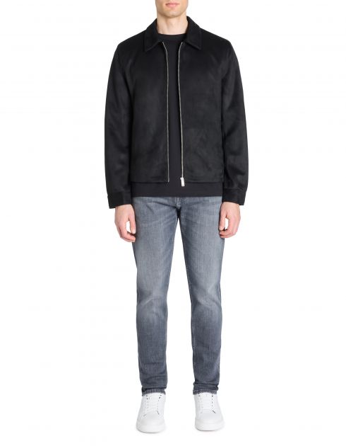Veste col chemise - noir