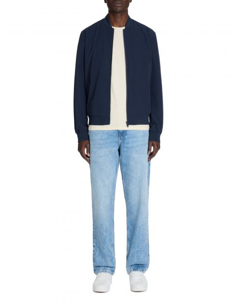 Veste col bomber - marine