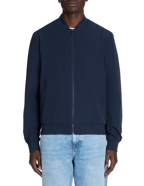 Veste col bomber - marine
