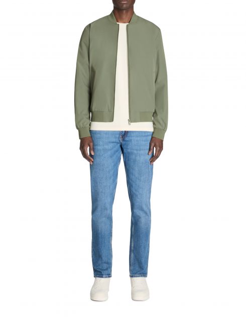 Veste col bomber - vert