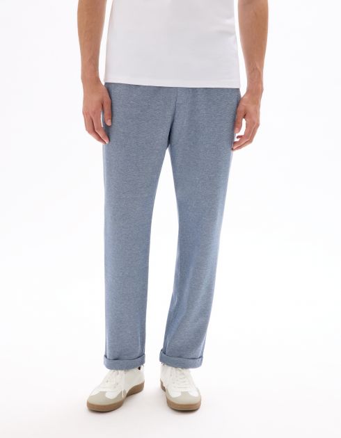 Pantalon 24H slim stretch - bleu moyen