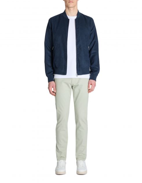 Veste col bomber - marine
