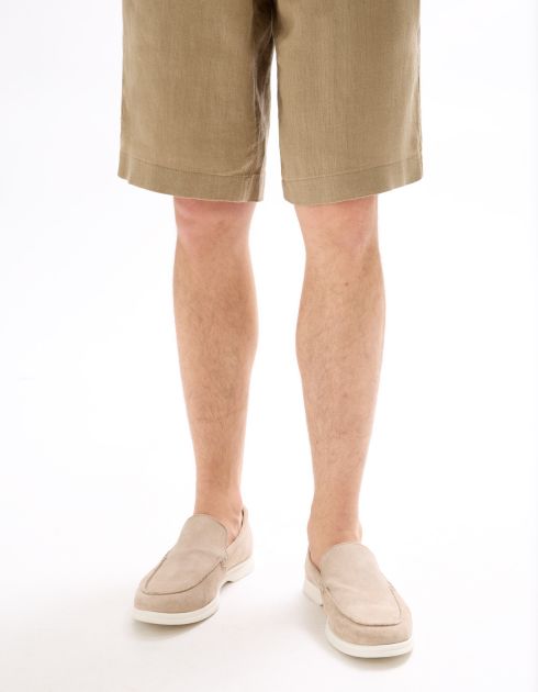 Chaussures bateau - beige