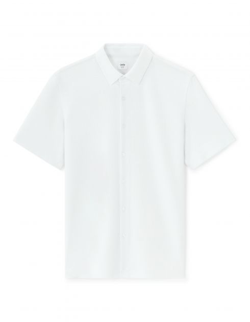 Chemisette regular en jersey - blanc