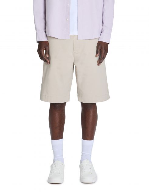 Bermuda 100% coton stretch - beige