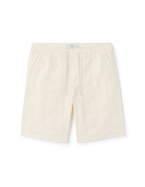 Bermuda 100% coton - beige