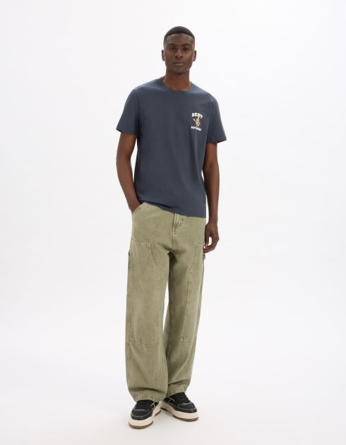T-shirt Pap' apéro dans son coffret - marine