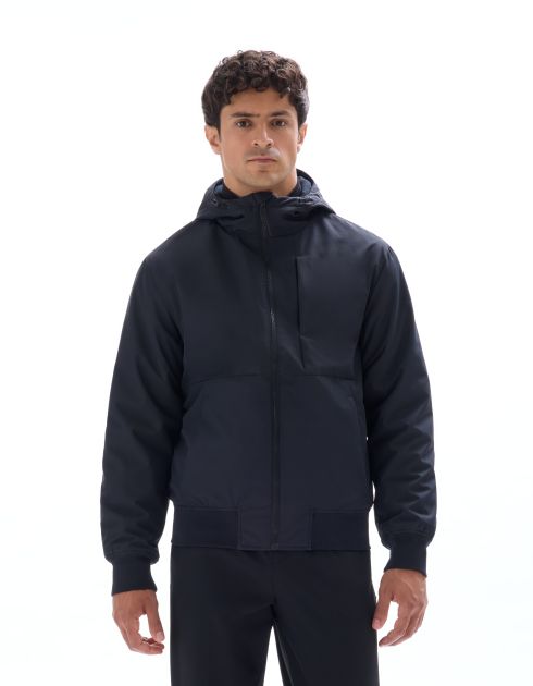 Blouson à capuche - Noir