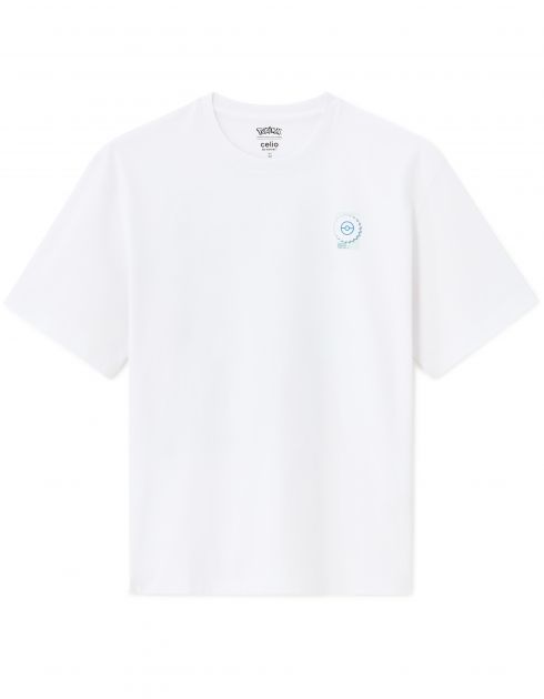 Pokémon - T-shirt blanc starters eau