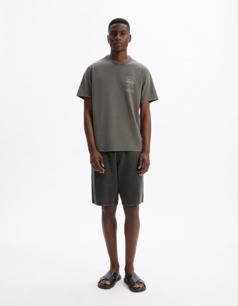 Bermuda 100% coton - noir