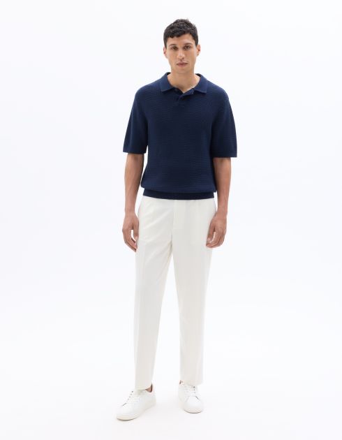 Pantalon 24H loose stretch - écru