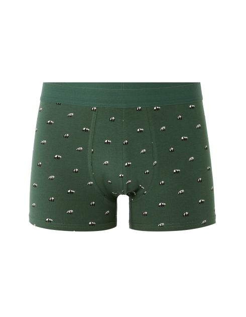 Boxer à motifs panda - kaki