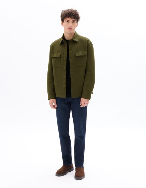 Surchemise intérieur matelassée - kaki