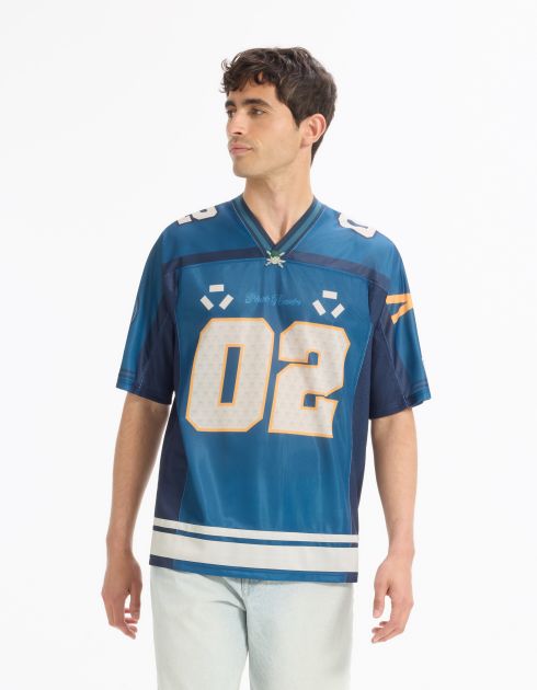One Piece - T-shirt bleu