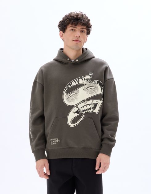 Junji Ito Collection - Sweat gris SOUICHI'S CONVENIENT CURSE