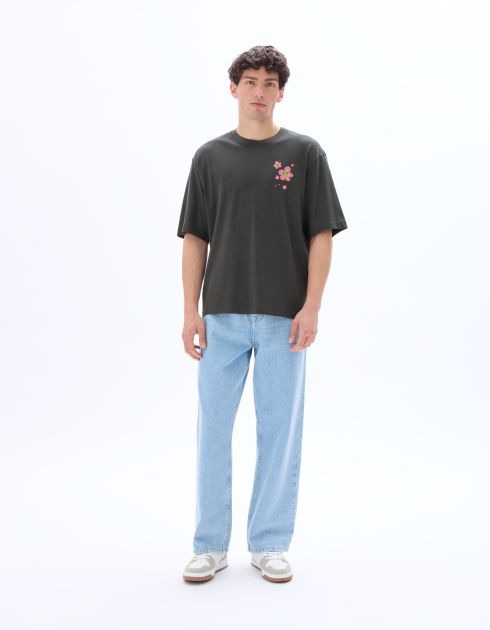 Bob l'éponge - T-shirt gris