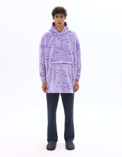 Pokémon - Sweat plaid violet