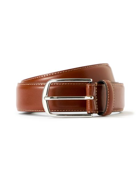 Ceinture en cuir - marron