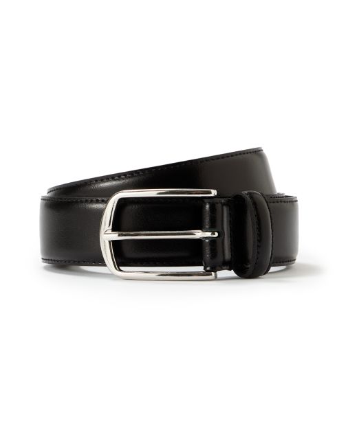 Ceinture en cuir - noir