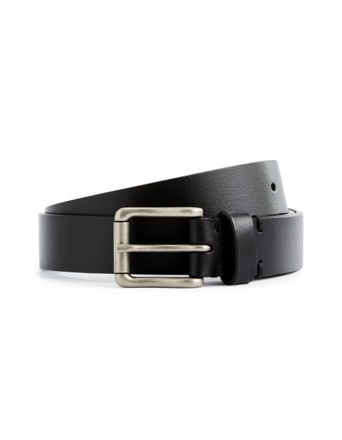 Ceinture en cuir - noir
