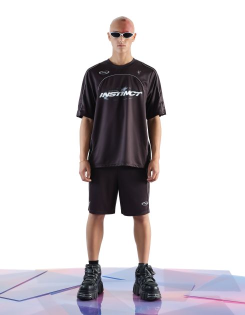 Follow your Instinct* by Inoxtag - Short de foot anthracite