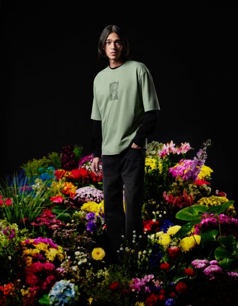 Hell's Paradise - T-shirt vert