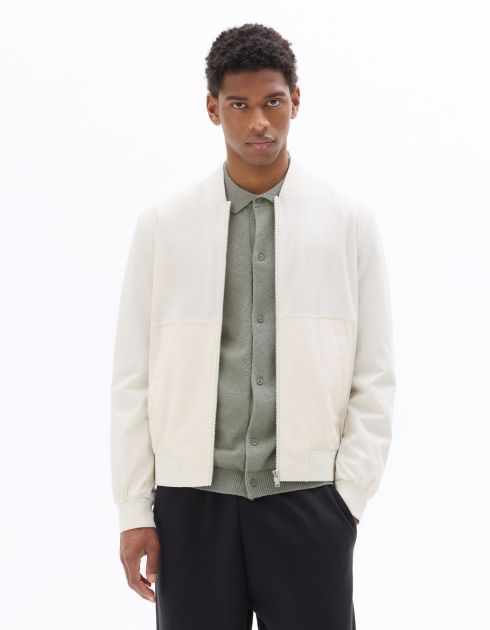 Blouson bomber Drycore - écru