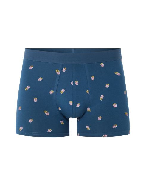 Boxer à motifs pop-corns - bleu