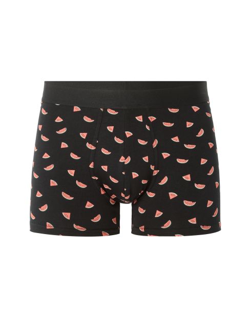 Boxer à motifs pastèque - noir