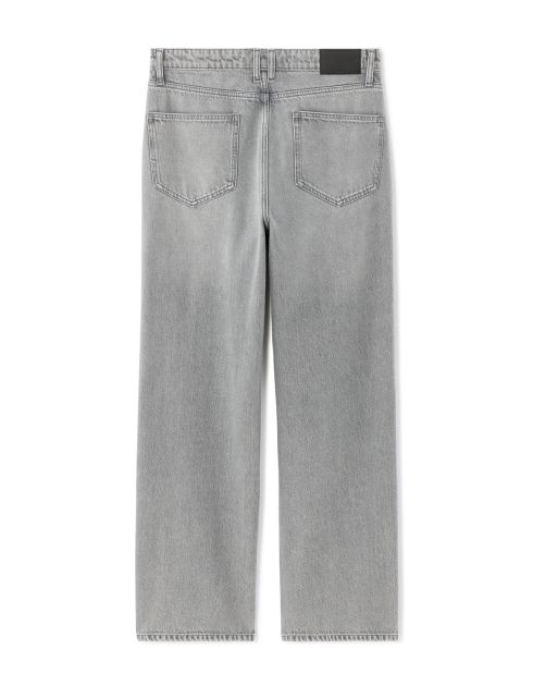 Jean baggy 100% coton - gris