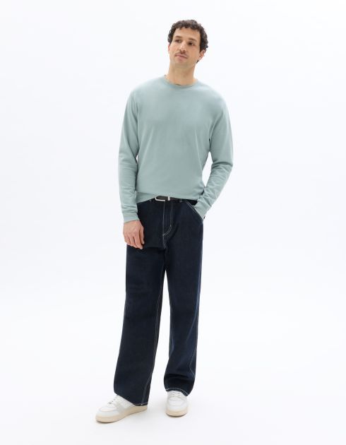 Jean baggy 100% coton - brut