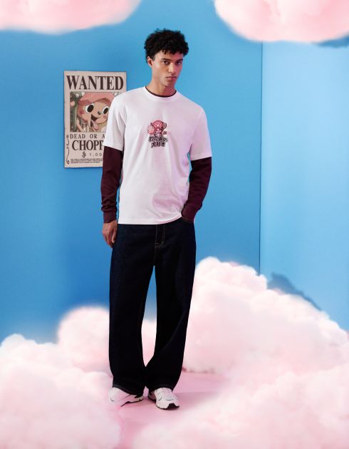 One Piece - T-shirt homme blanc Tony Tony Chopper