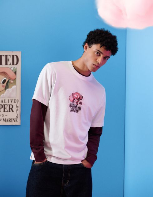 One Piece - T-shirt homme blanc Tony Tony Chopper