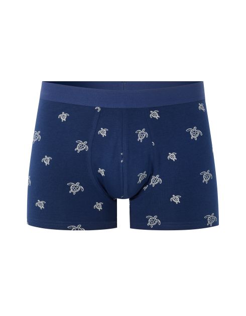 Boxer à motifs tortues - bleu clair
