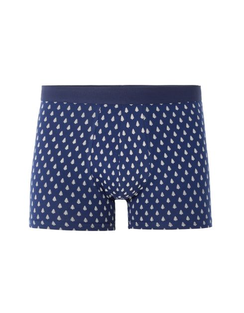Boxer à micro-motifs - bleu clair