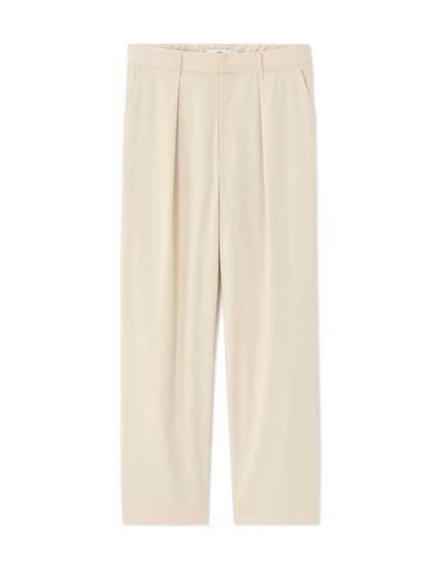 Pantalon baggy 24H - beige clair