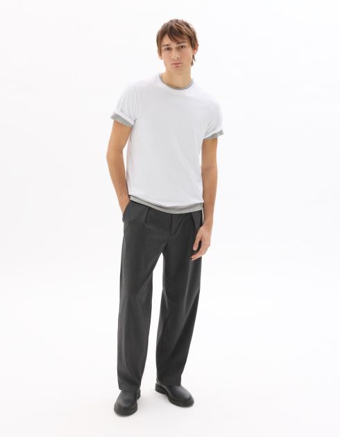 Pantalon baggy 24H - gris foncé