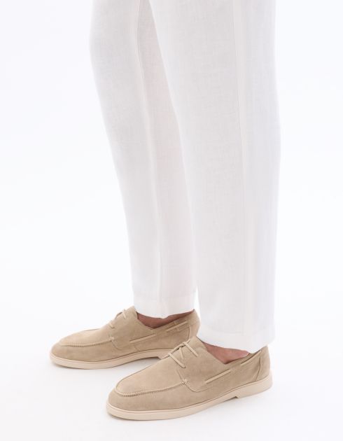 Chaussures bateau - beige