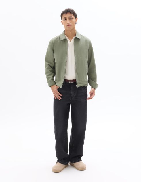 Veste col chemise - beige