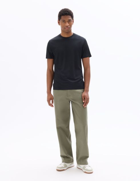 T-shirt boxy sport - noir