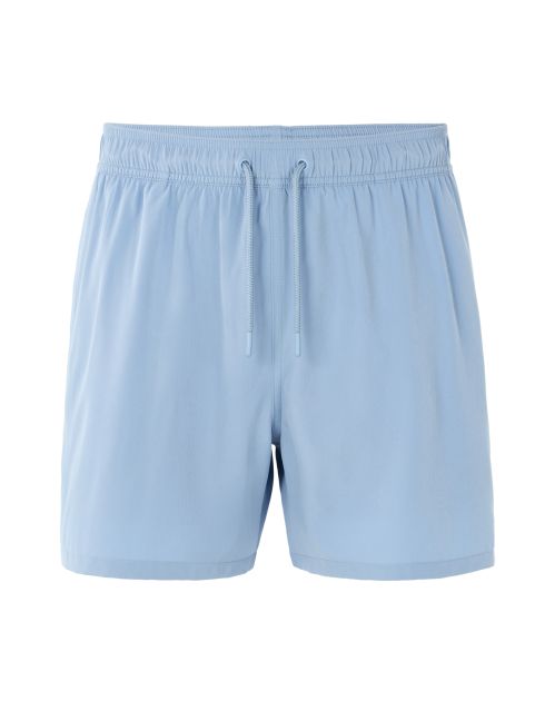 Maillot de bain stretch uni - bleu