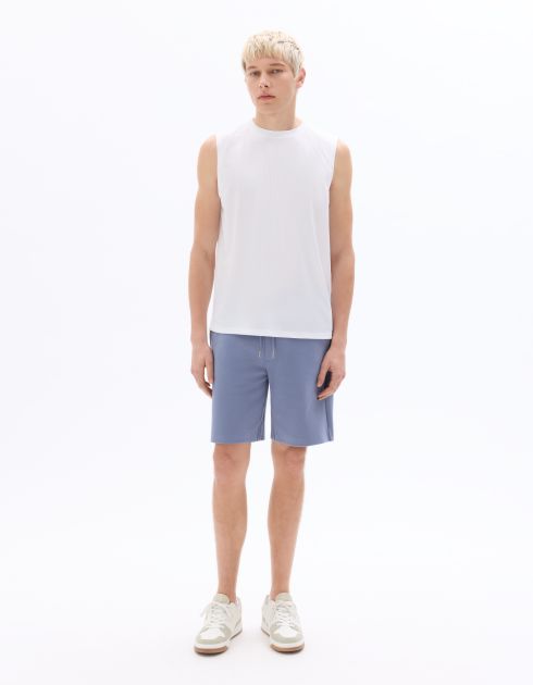 Débardeur gamme sport en mesh - blanc