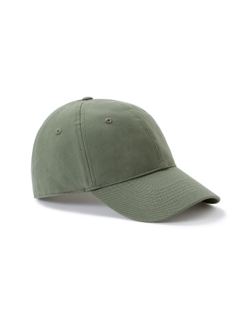 Casquette unie 100% coton - kaki