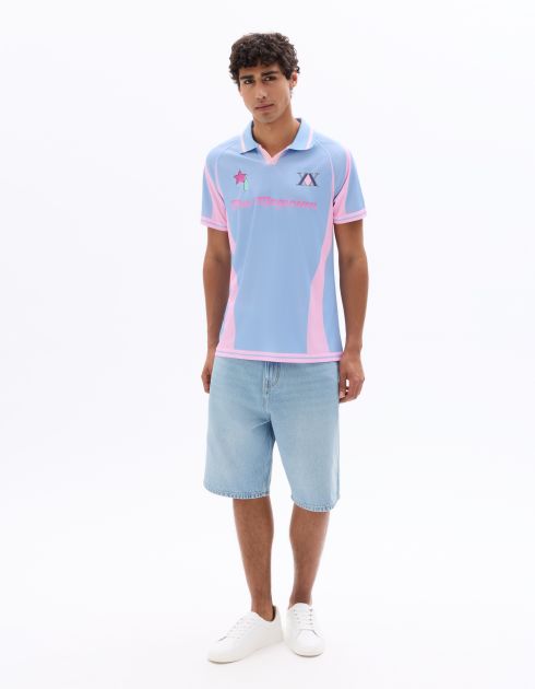 Hunter x Hunter - Maillot de foot bleu clair