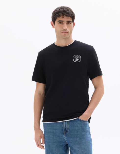 Route 66 - T-shirt noir
