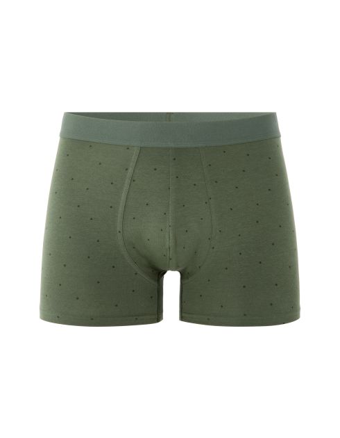 Boxer à motifs pois - vert